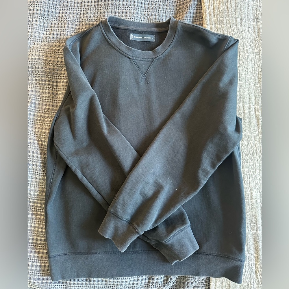 THREE Everlane crewneck sweatshirts — GREAT DEAL!